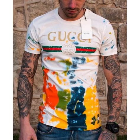 gucci shirt colorful|genuine gucci t shirts.